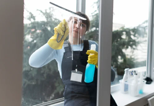 Nettoyage de vitres intérieures et extérieures à Taintrux
